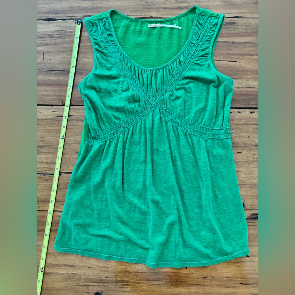 Max Studio  Stretch Linen Top - Picture 5 of 9